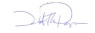 Tad Parzen Signature