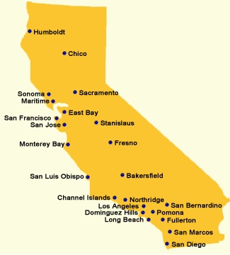 Cal State Map Of Campuses What is the CSU System? | Admissions & Student Outreach | CSUSM