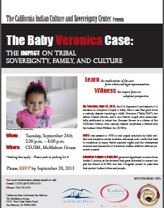 Baby Veronica Case Flyer