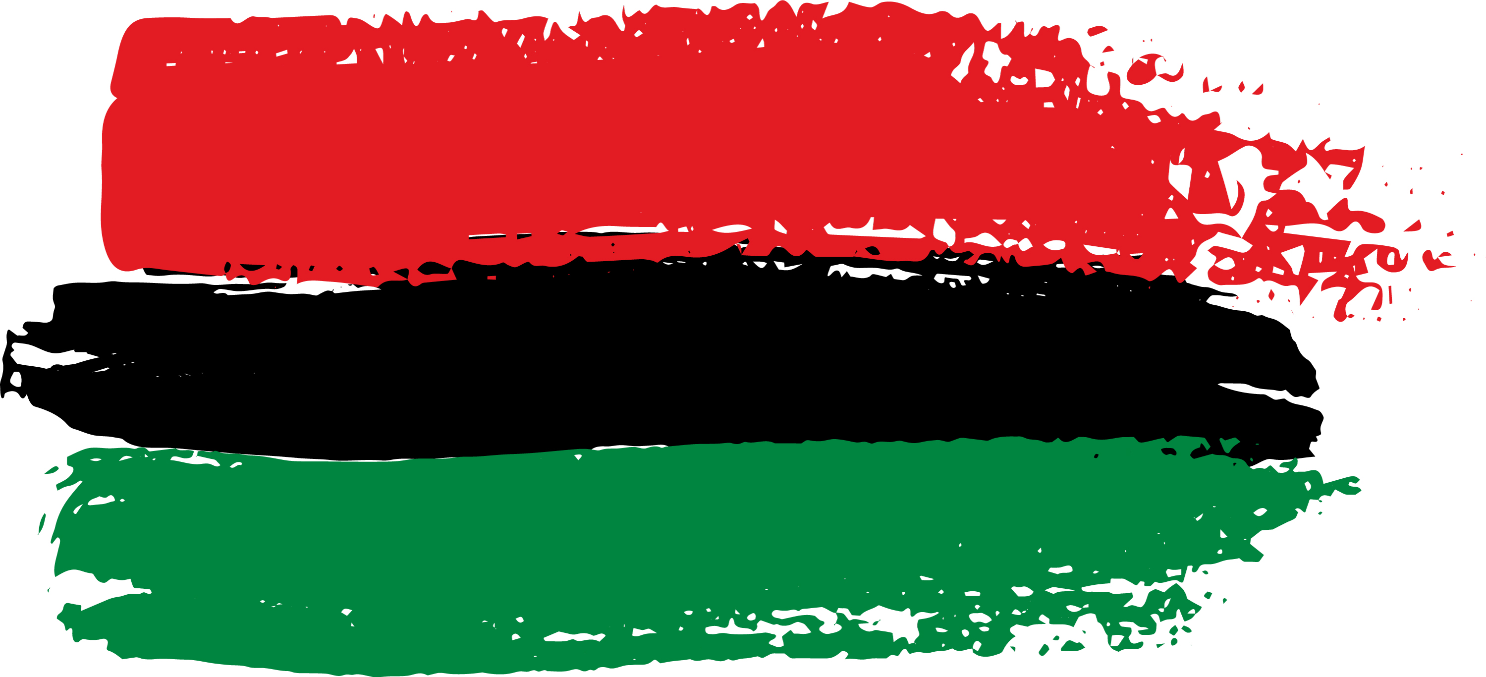 red green and black flag