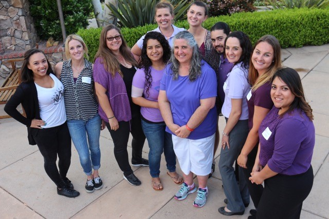 CSUSM Sr. Experience students with DLH Foundation Staff