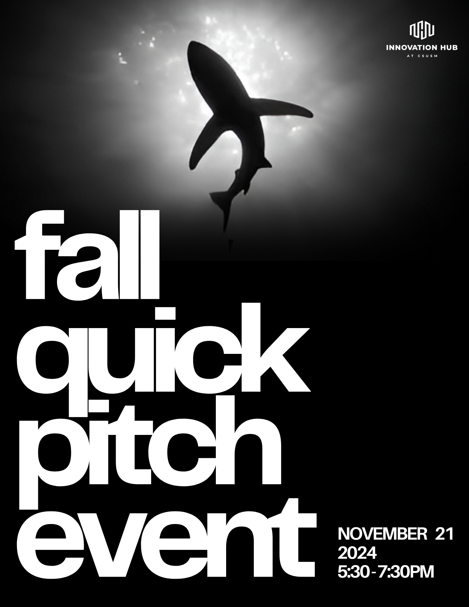 Quick Pitch Flyer Fall 2024