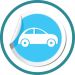 car sticker icon