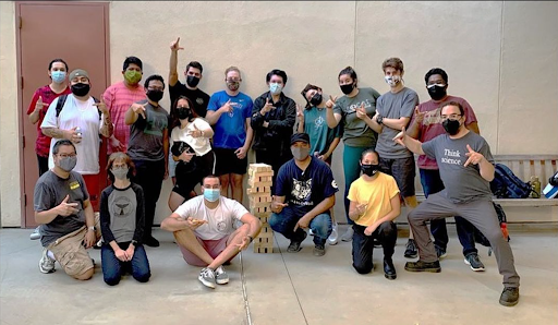 Image of the SPS and WiP club members from Fall 2021.