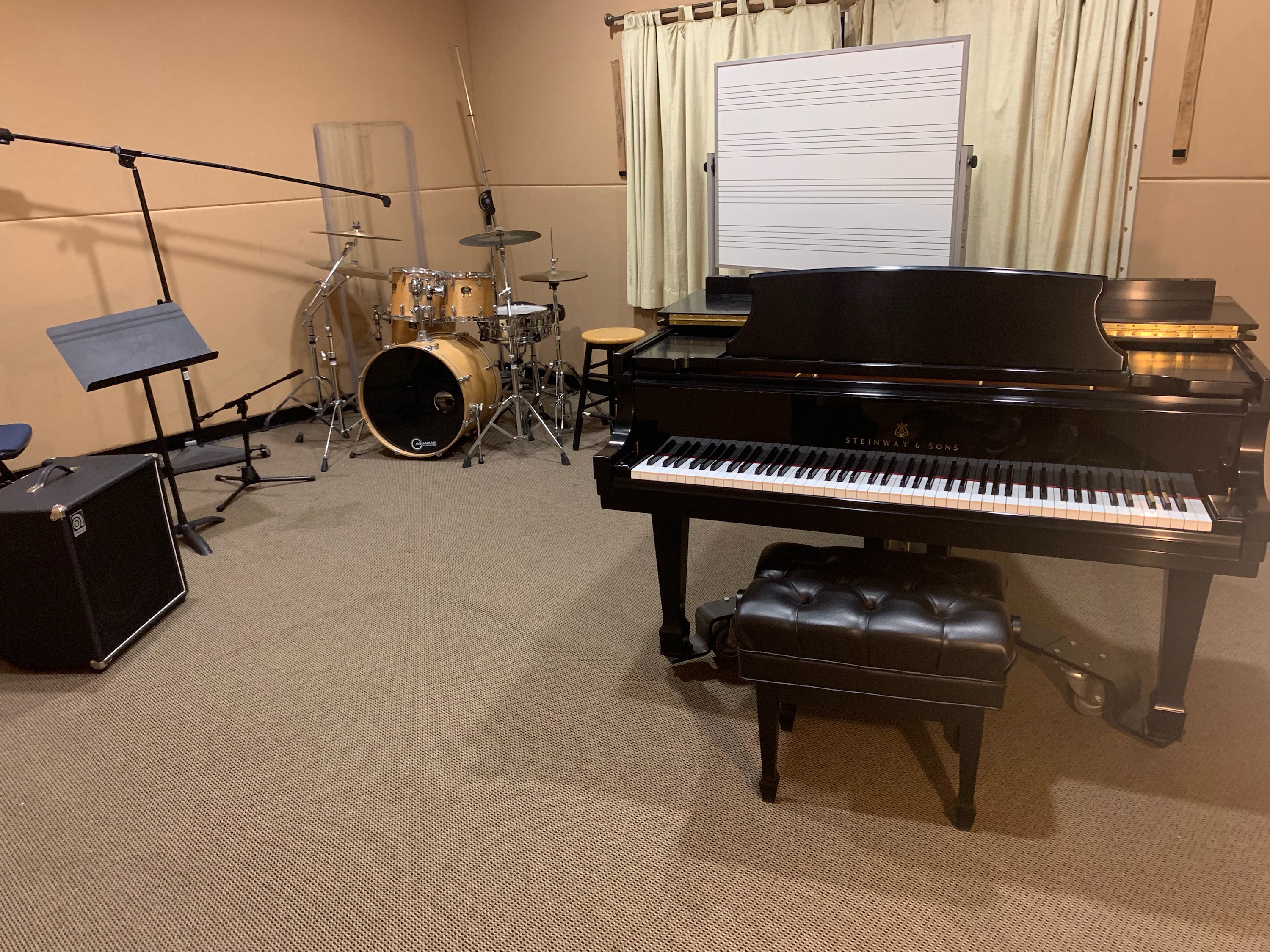 Arts 116 Music Rehearsal/Recording Room